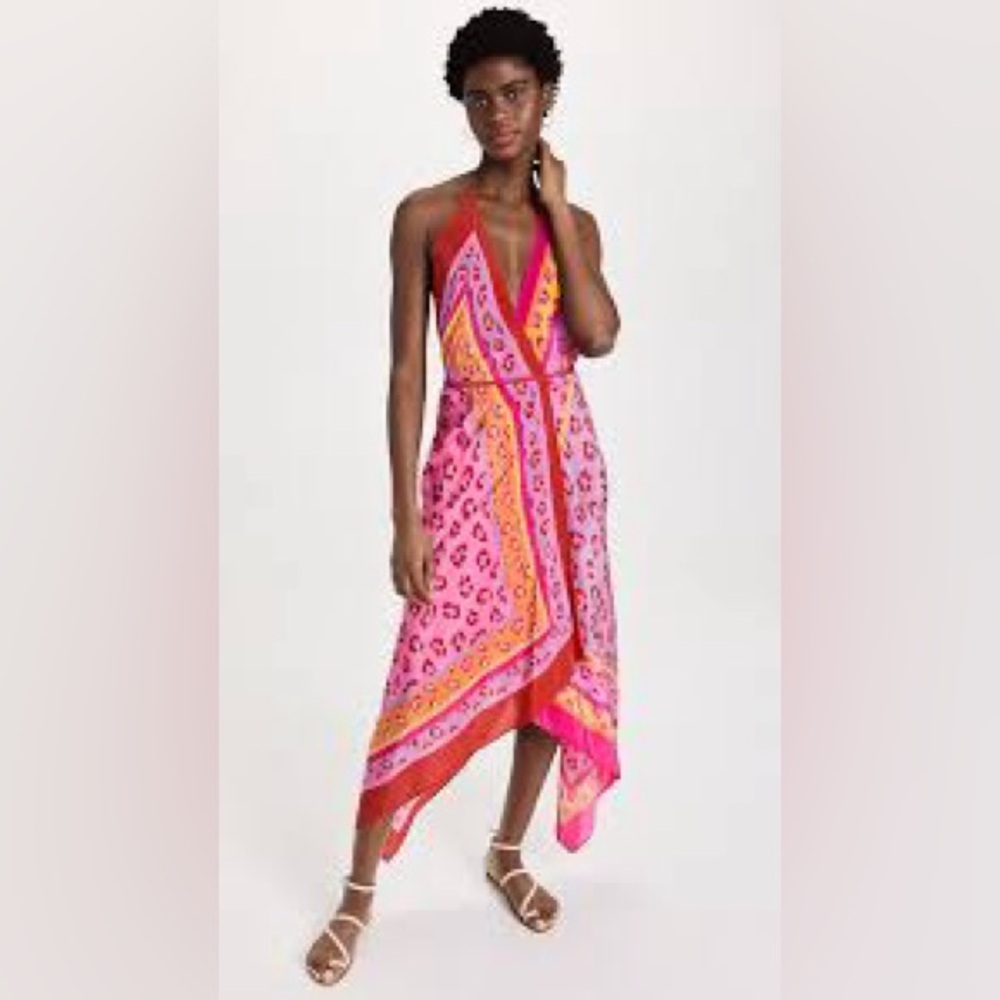 NWT Farm Rio Leopard Cover Up & Dress
